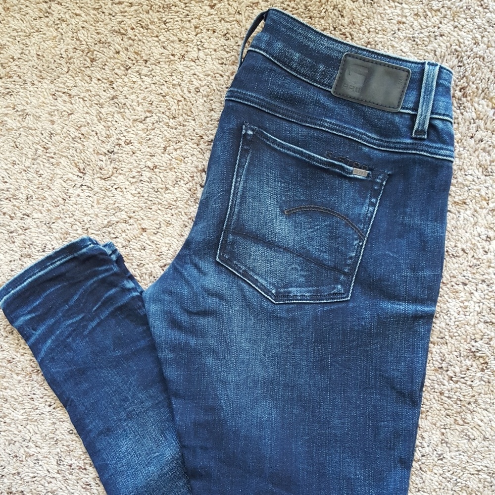 G-star 3301 low super skinny size 28